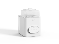 Lave-biberons, stérilisateur et sécheur avec stockage hygiénique 72 heures, nettoyage en profondeur >99,99% des germes, jusqu'à 6 biberons et pièces de tire-lait