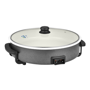 Baogong — cuiseur électrique multifonctionnel, couvercle en verre complet, poêle à pizza - Product Image 4