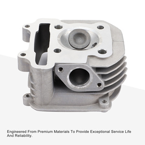 GOOFIT Cylinder Head 57.4 Mét Động Cơ Miếng Đệm Phụ Tùng Với Gasket <span class=keywords><strong>Spark</strong></span> Cắm Thay Thế Cho 157QMJ 152QMI 4 Stroke <span class=keywords><strong>GY6</strong></span> <span class=keywords><strong>150cc</strong></span> <span class=keywords><strong>ATV</strong></span> Tao - Product Image 3