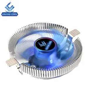 Loving Cool colorful light CPU cooler Processor heatsink 12v Unique appearance PC air fans cooling