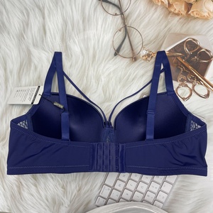 <span class=keywords><strong>Reggiseno</strong></span> da donna sexy con coppe a <span class=keywords><strong>D</strong></span>, ricamato in pizzo floreale, traspirante, in spandex, con ferretto, supporto push-up, per tutti i giorni, con coppe modellanti sottili - Product Image 2