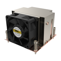Ventilateur de refroidissement PC silencieux avec 6 tubes en cuivre en aluminium pour boîtier d'ordinateur Vente en gros 4 broches
