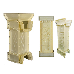Moule de balustrade en plastique ABS assorti au moule de <span class=keywords><strong>poteau</strong></span>, en stock <span class=keywords><strong>pour</strong></span> le moulage de balustrades en béton <span class=keywords><strong>ou</strong></span> en <span class=keywords><strong>ciment</strong></span> <span class=keywords><strong>pour</strong></span> balcon, jardin et maison auto-construite - Product Image 5