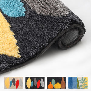 سجادة سرير مغزولة وناعمة مُحاكة, حصيرة على شكل دب مُحاكة توضع على جانب السرير من قماش ناعم مُحاك حسب الطلب (CHAKME) - Product Image 2