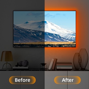 USBスマートアプリ制御バンド黒板PCB SMD5050 RGB LEDストリップ5Mライトキットテレビバックライトバックライト - Product Image 5