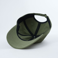 Chapeaux de papa personnalisés avec broderie plate non structurée Tissu en coton Casquettes de baseball non structurées avec broderie de logo personnalisée