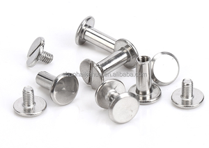 Chủ Đề M3 Bài Dia 4Mm Thép Không Gỉ 304 Nam Nữ Vít Cuốn Sách Ràng Buộc Vít Bài Viết - Product Image 2