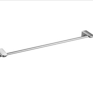 Ensemble d'accessoires <span class=keywords><strong>de</strong></span> salle <span class=keywords><strong>de</strong></span> bain moderne en alliage <span class=keywords><strong>de</strong></span> zinc finition chromée 60 cm : Porte-serviettes, porte-rouleau <span class=keywords><strong>de</strong></span> papier toilette et support mural pour serviettes - Product Image 4