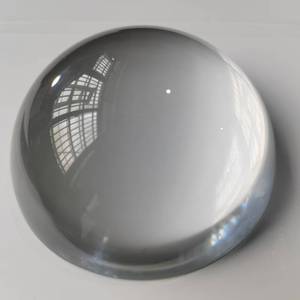 70mm Half Ball Paperweight With Laser Engraved Logo Dome Paperweight Blank Crystal Glass Paper Weight Gifts