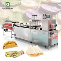 Ligne de production entièrement automatique de tortillas de maïs, machine à faire des wraps de tacos