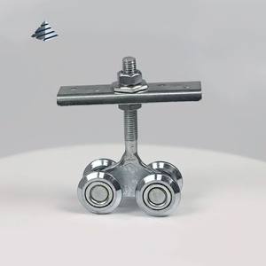 Songyin Kunshen <span class=keywords><strong>Rail</strong></span> de roue en acier de conception moderne Rouleau de piste <span class=keywords><strong>coulissante</strong></span> <span class=keywords><strong>Rail</strong></span> de <span class=keywords><strong>porte</strong></span> de grange Roue de <span class=keywords><strong>chariot</strong></span> Rouleau de <span class=keywords><strong>porte</strong></span> suspendu coulissant - Product Image 3