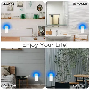 Adjustable Dimmable UVA Night Light Plug In Fly Insect Trap Electric Bug Trap