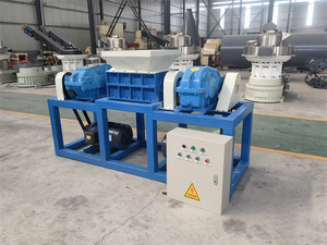 Tire Crusher Equipment Used <strong>Rubber</strong> Tyre <strong>Shredding</strong> Recycling Industrial Shredder Machine - Product Image 4