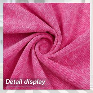 Women's <b>Crop</b> <b>Tops</b> Acid Wash Short Sleeve T-Shirts Casual Round Neck Basic Tees Baggy Summer Tank <b>Tops</b> - Product Image 3