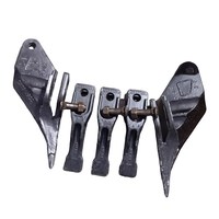 Prix usine Dents de godet latérales monobloc SAR/TIG à motif écaille de poisson HD 531-03208SB/531-03209SB 3CX en acier allié 48-52HRC