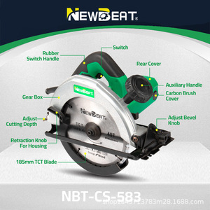 Hot-Selling 1400W High-Power Industrial Electric <strong>Circular</strong> <strong>Saw</strong> Multi-Function <strong>Wood</strong> Cutting <strong>Tool</strong> for Upside-Down Woodworking
