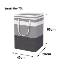 Panier à linge pliable grande capacité avec poignées pour salle de bain, chambre, dortoir, organisateur domestique