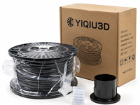 Filament d'imprimante 3D Yiqiu3D PETG 5kg Bobine Jumbo 1.75mm, Matière première importée en vrac pour imprimantes FDM Creality Anycubic