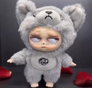 100% officiel véritable nouveauté Original sans sommeil Grumpipi série mignon en peluche Animal porte-clés bureau Figure mystère aveugle boîte - Product Image 4