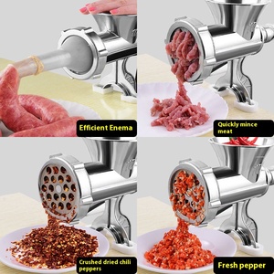 <span class=keywords><strong>Hachoir</strong></span> à <span class=keywords><strong>viande</strong></span> manuel et poussoir à saucisses <span class=keywords><strong>pour</strong></span> la cuisine – Idéal <span class=keywords><strong>pour</strong></span> la préparation de saucisses et de boulettes - Product Image 2