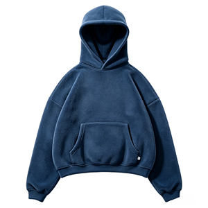 Sweat à capuche oversize personnalisé pour homme, imprimé délavé à l'acide, avec poche, en coton tricoté 500 g/m², col rond, imprimé par transfert thermique - Product Image 5