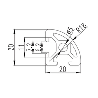 2023 nouvelle conception de cadre de fenêtre en aluminium prix Philippines Structure profilé en aluminium