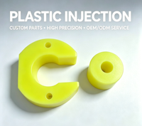 Moulage par injection plastique sur mesure, pièces industrielles en plastique, service de moulage ABS PC PP, usine source