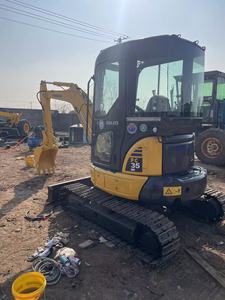 Prix compétitif Komatsu PC35 Mini pelle hydraulique à chenilles d'occasion Komatsu PC35 PC55 PC40 à vendre - Product Image 4