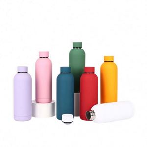 Custom Logo Printed 500ml Double Wall Vacuum <b>Flask</b> Insulated Corporate Activity Business Gift Tumbler <b>Drink</b> Water Bottle - Product Image 1