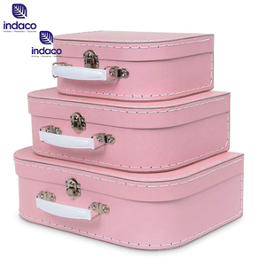 ที่กำหนดเองพิมพ์โลโก้เด็กของเล่นบรรจุภัณฑ์แข็งฝากระดาษกระดาษแข็งกระเป๋าเดินทางกล่องของขวัญที่มีการจัดการ - Product Image 4