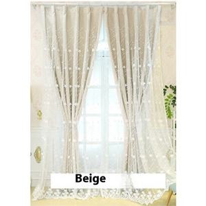 <span class=keywords><strong>Rideau</strong></span> Double Couche Style Princesse Rose Petit Tissu Occultant Complet Gaze Intégré Fini pour Salon Chambre <span class=keywords><strong>Baie</strong></span> - Product Image 2