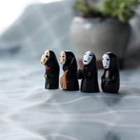 Figura de Acción de Diseño de Hombre Sin Rostro de Dibujos Animados, Muñeco 3D de PVC, Accesorios de Adorno, Juego de Figuras de Acción, Regalos Personalizados al por Mayor