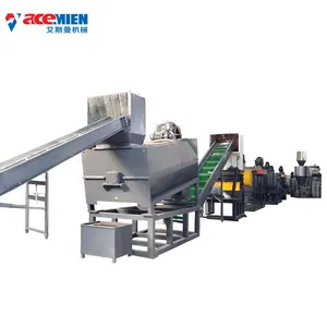 Cost recycled bottle waste plastic recycling line machine price