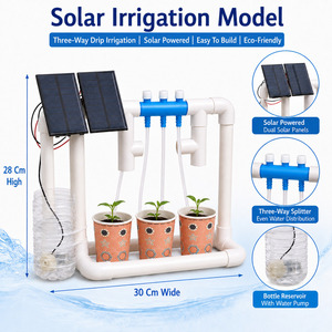 Kit de Modélisme Solaire Automatique OKYN-Y2672 pour Arrosage de Fleurs – Modèle Scientifique d'Irrigation à Assembler Soi-même pour l'Apprentissage et les Loisirs des Enfants - Product Image 6