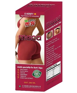 Kit Complet d'Augmentation Fessière à la Maca pour la Beauté Adulte – Dosage 280ML pour l'Amélioration des Hanches et le Galbe des Fessiers – Fourniture de Soins de Santé - Product Image 1