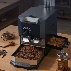 เครื่องคั่วกาแฟอัตโนมัติ 500 กรัม ควบคุมด้วยหน้าจอสัมผัส ควบคุมผ่านแอป ใช้งานร่วมกับเครื่องชงเอสเพรสโซแบบอาร์ติซาน สำหรับร้านกาแฟ - Product Image 6