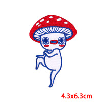 Vente en gros de patchs brodés de dessins animés écologiques personnalisés Logo personnalisé serviette thermocollante patchs de presse à chaud
