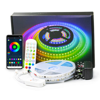 Bande LED 5050 USB, bande LED, bande LED pour téléviseur, éclairage RGB, bande LED intelligente