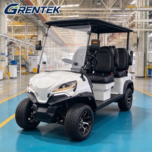 GRENTEK GR09 <b>Electric</b> Golf Cart 4 Seats Golf Buggy Hunting Buggy Battery-Powered Golf Car for Non-public Road - Product Image 1