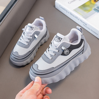 Chaussures de sport pour garçons, nouvelle collection printemps, style coréen, baskets respirantes à fermeture Velcro, hauteur cheville, chaussures décontractées tendance pour enfants