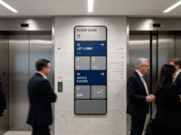 Système de signalisation directionnelle personnalisé pour l'orientation, suspendu au plafond, pour hall d'entrée, autoportant, pour centres commerciaux, hôtels, utilisation extérieure (voitures)