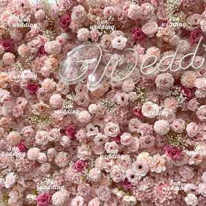 Sunwedding 8x8 <span class=keywords><strong>rosa</strong></span> <span class=keywords><strong>rosa</strong></span> <span class=keywords><strong>rosa</strong></span> fiore artificiale sfondo Roll-Up per matrimonio natale capodanno & servizi fotografici <span class=keywords><strong>di</strong></span> Halloween - Product Image 3