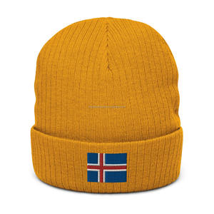 Bonnet en polyester recyclé avec drapeau <span class=keywords><strong>d</strong></span>'<span class=keywords><strong>Islande</strong></span> - Product Image 1