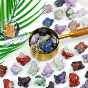 도매 조각 마노와 크리스탈 동물 개구리 조각 수제 보석 개구리 조각 - Product Image 1