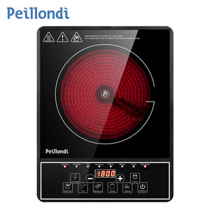 Cocina Portátil de Cerámica de un Solo Quemador, 2000W, Vidrio Mate, Calentamiento Rápido, Multifuncional, Eléctrica, Infrarroja, para el Hogar - Product Image 3