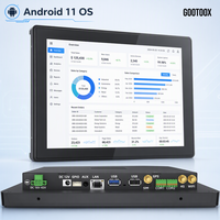 Kiosque d'enregistrement hôtelier tout-en-un Android avec écran tactile capacitif industriel intégré 7/10.1/15.6/21.5 pouces, fente pour carte Nano SIM
