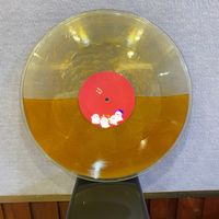 OEM verpakking 7 10 12 inch op maat gemaakte vloeibare plaat EP LP persing vinylplaat met aangepaste verpakking