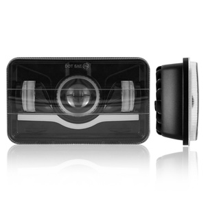 Projecteur de feux de route et de croisement DRL rectangulaire H4 5 pouces, phare LED de conduite tout-terrain carré 4x6 pouces pour Jeep - Product Image 2