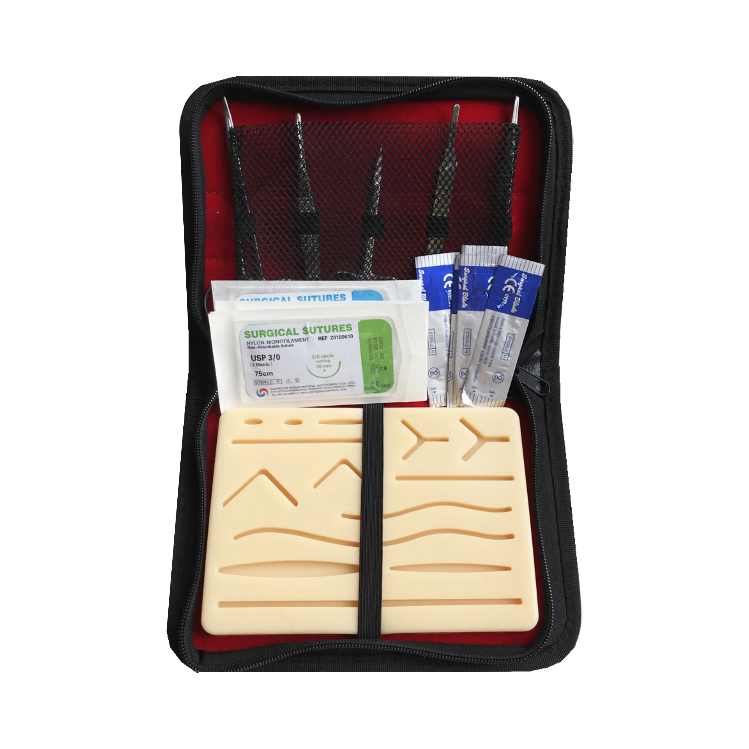 Medical Suturing Practice Model Pad Kit Practice Suture Training Kit Surgical For Medical