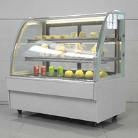 Fabriqué en Chine Dessert Vitrine Boulangerie Refroidisseur Affichage Arc Gâteau Vitrine Refroidisseur Affichage Gâteau Réfrigérateur